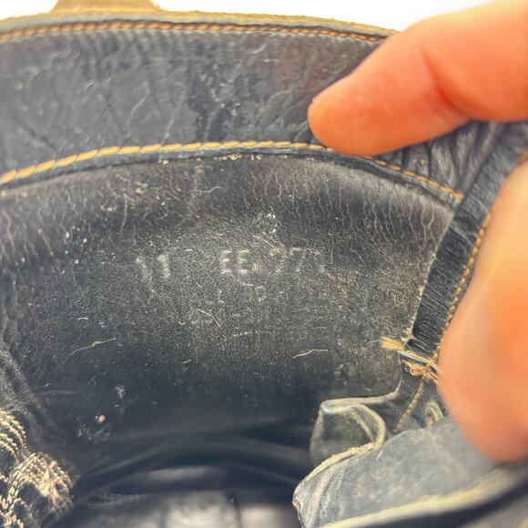 Vintage 1957 Army Contract Military Roughout Boots 11EE Panco Combat Vietnam main image 11